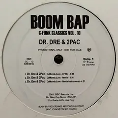 Dr. Dre & 2Pac – G-Funk Classics Vol. 10 (Vinyl, 12")