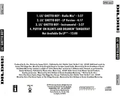 Dr. Dre – Lil' Ghetto Boy (CD, Single)