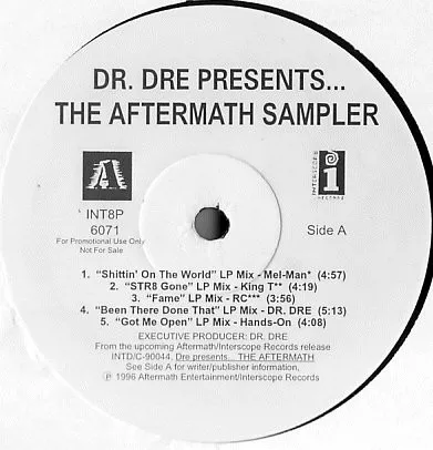 Dr. Dre – Presents...The Aftermath Sampler