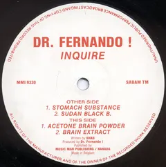 Dr. Fernando! – Inquire (Vinyl, 12")