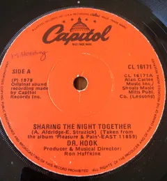 Dr. Hook – Sharing The Night Together (Vinyl, 7")