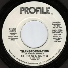 Dr. Jeckyll & Mr. Hyde – Transformation (Vinyl, 7")