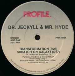 Dr. Jeckyll & Mr. Hyde – Transformation / Scratch On Galaxy (Vinyl, 12")