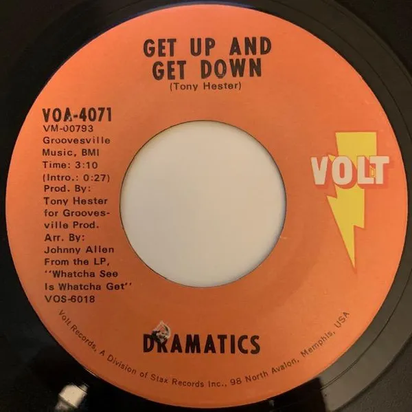 Dramatics* – Get Up And Get Down
