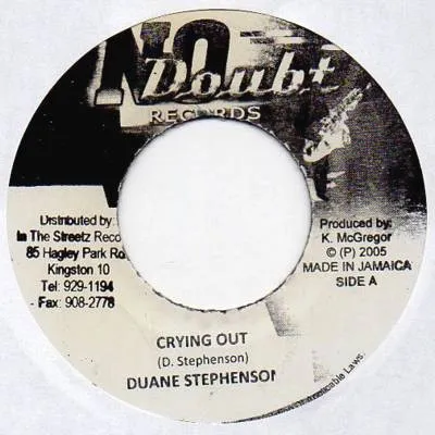 Duane Stephenson – Crying Out