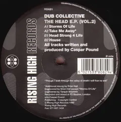 Dub Collective – The Head E.P. (Vol. 2) (Vinyl, 12")