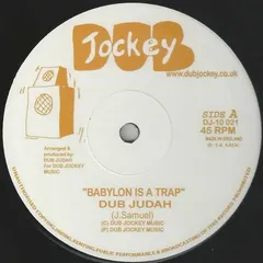Dub Judah – Babylon Is A Trap (Vinyl, 10")