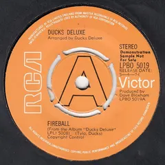 Ducks Deluxe – Fireball (Vinyl, 7")