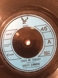Dudley Simmons – Teach Me Tonight (Vinyl, 7")
