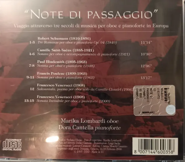 Duo Cantabile (3) – Note Di Passaggio