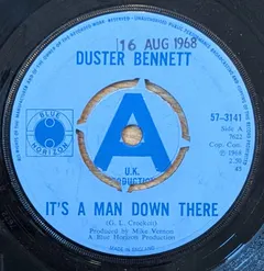 Duster Bennett Blue Horizon – It's A Man Down There (Vinyl, 7")