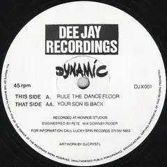 Dynamic (2) – Rule The Dance Floor / Your Son Is Back (Vinyl, 12")