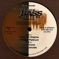 Dynamik Bass System – Arabian Dreams (Vinyl, 12")
