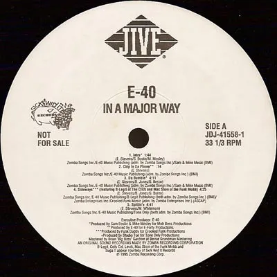 E-40 – In A Major Way