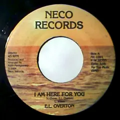 E.L. Overton – I Am Here For You / Angel (Vinyl, 7")