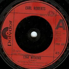 Earl Roberts – Long Weekend (Vinyl, 7")
