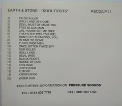 Earth & Stone* – Kool Roots (CD, Album)