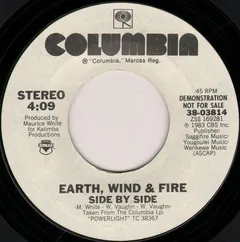Earth, Wind & Fire – Side By Side (Vinyl, 7")