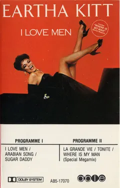 Eartha Kitt – I Love Men (Cassette, Album)