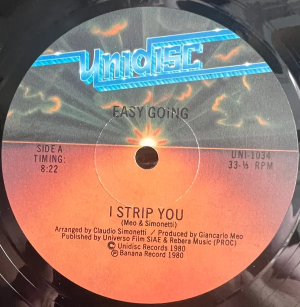 Easy Going – I Strip You