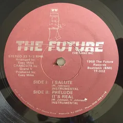 Easy Mike The Future Records – I Salute (Vinyl, 12")