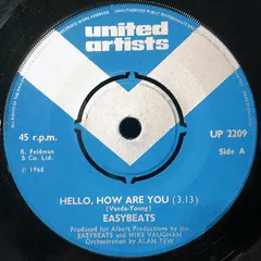 Easybeats* – Hello, How Are You (Vinyl, 7")