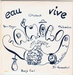 Eau Vive – Lüttabach (Vinyl, 7")