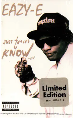 Eazy-E – Just Tah Let U Know (Cassette, Single)