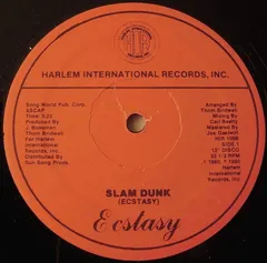 Ecstasy (5) – Slam Dunk (Vinyl, 12")