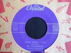 Ed Townsend – What Shall I Do? (Vinyl, 7")
