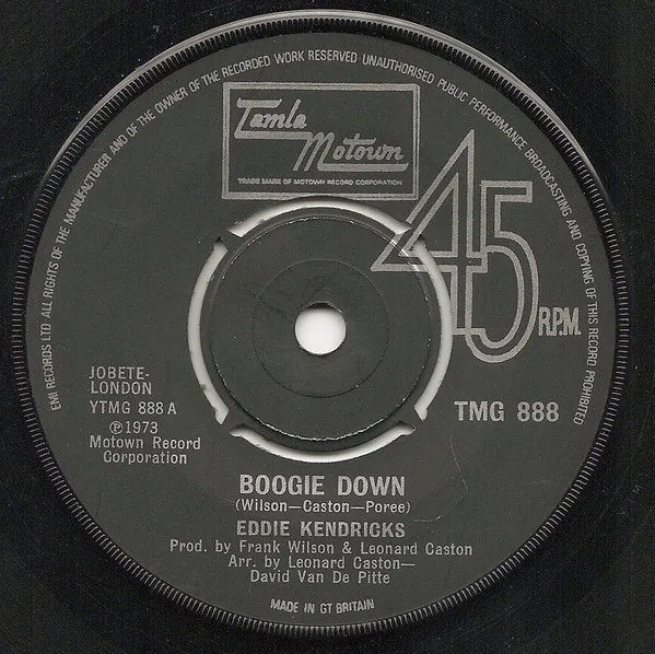 Eddie Kendricks – Boogie Down