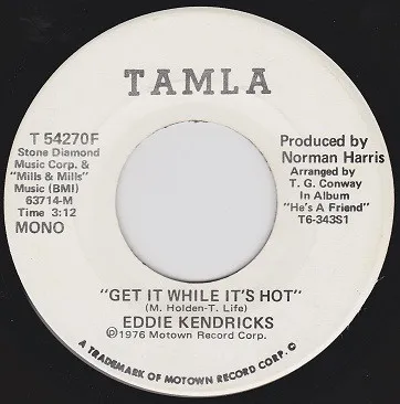 Eddie Kendricks – Get It While It's Hot