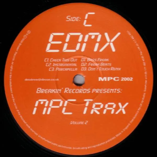 EDMX – MPC Trax Volume 2