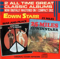 Edwin Starr – 25 Miles / War And Peace (CD, Compilation)