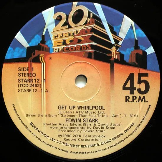 Edwin Starr – Get Up Whirlpool