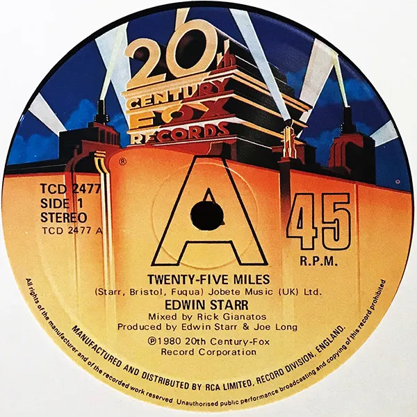 Edwin Starr – Twenty-Five Miles