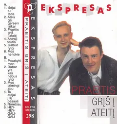 Ekspresas – Praeitis Grįš Į Ateitį (Cassette, Album)