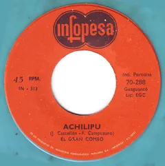 El Gran Combo – Achilipu (Vinyl, 7")