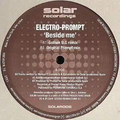 Electro-Prompt – Beside Me (Vinyl, 12")