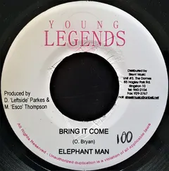 Elephant Man – Bring It Come (Vinyl, 7")