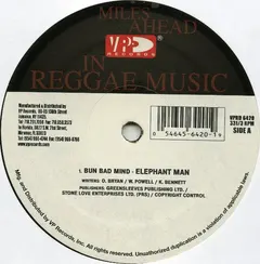 Elephant Man – Bun Bad Mind / Hate Mi (Vinyl, 12")