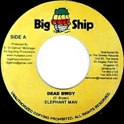 Elephant Man – Dead Bwoy