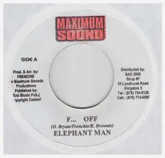 Elephant Man – F... Off (Vinyl, 7")