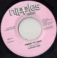 Elephant Man – From Yu Nah (Vinyl, 7")