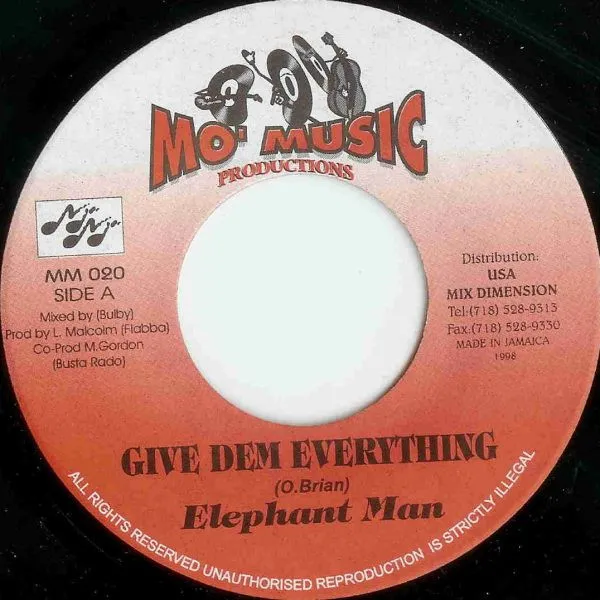 Elephant Man – Give Dem Everything