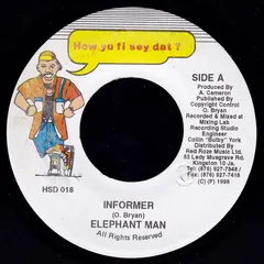 Elephant Man – Informer (Vinyl, 7")