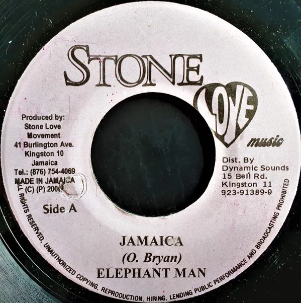 Elephant Man – Jamaica