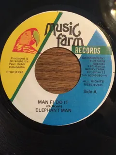 Elephant Man – Man Fi Do It (Vinyl, 7")