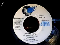 Elephant Man – One And Move (Vinyl, 7")