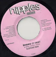 Elephant Man – Shake It Fast (Vinyl, 7")